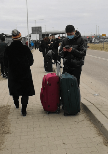 Il confine tra Polonia e Ucraina a Dolhobyczow